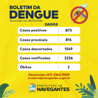Boletim da Dengue - nº 007/2024