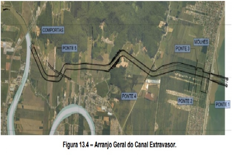 Município se posiciona sobre possível construção de Canal Extravasor