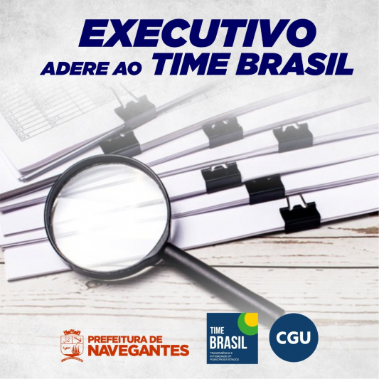 Executivo adere ao Time Brasil para fortalecer a transparência e o combate à corrupção