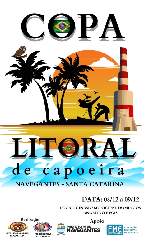 Navegantes sedia 1ª Copa Litoral de Capoeira