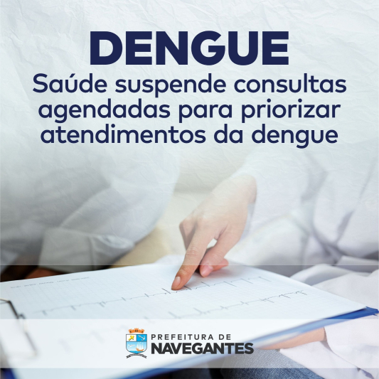 Saúde suspende consultas agendadas nas UBS para priorizar atendimentos da dengue