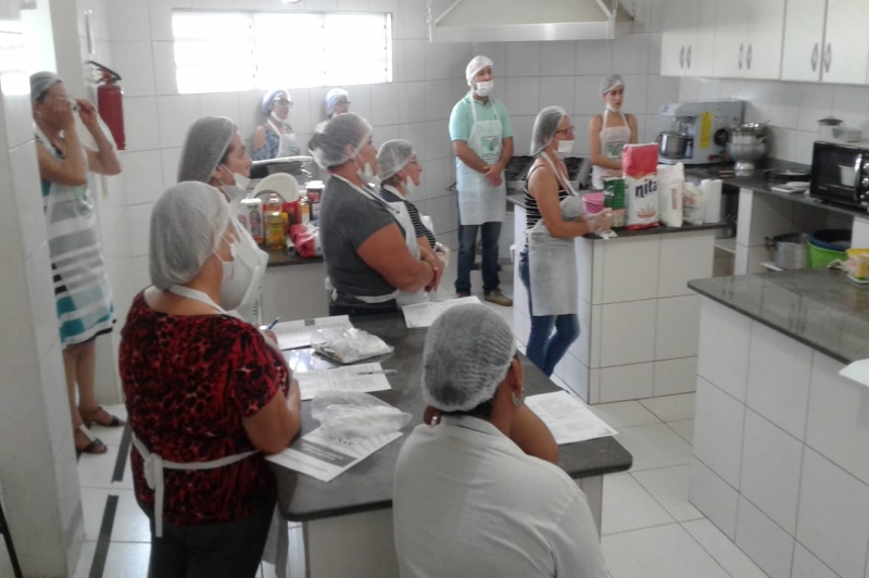 Centro de Cidadania promove curso de culinária