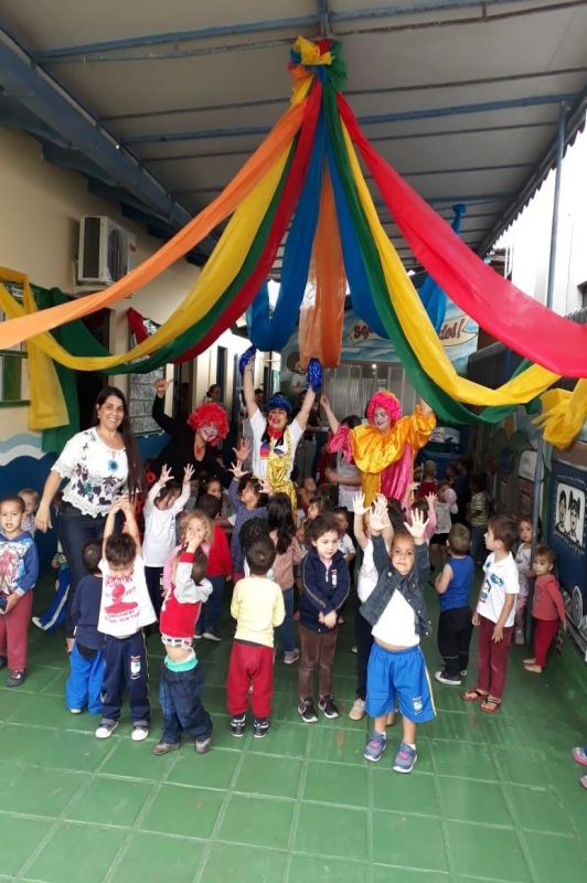 Creche do bairro São Pedro realiza atividades em comemoração ao mês das crianças