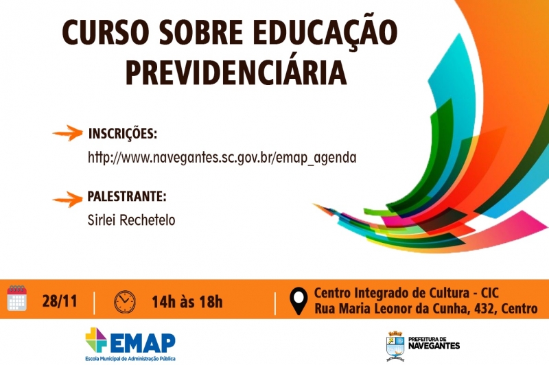 EMAP abre cursos de Oratória e Educação Previdenciária