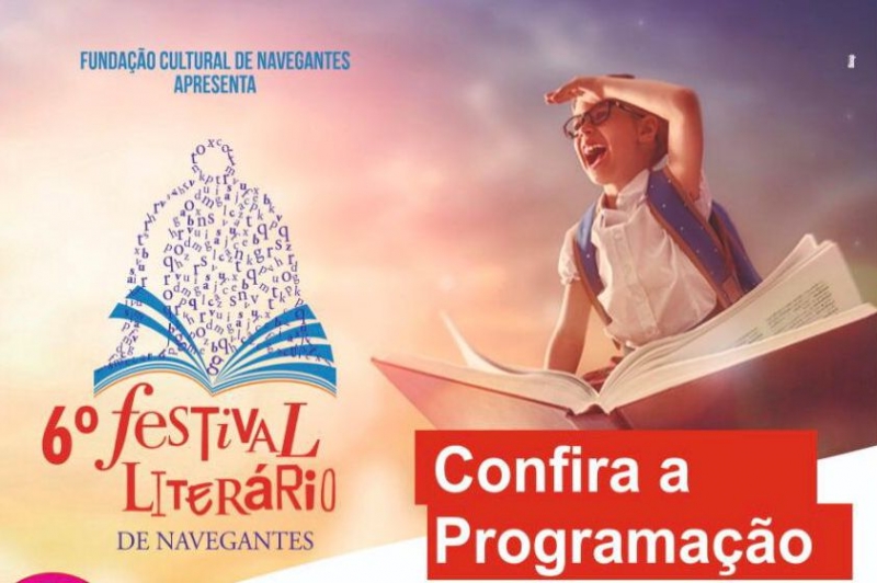Festival Literário de Navegantes inicia nesta quinta-feira
