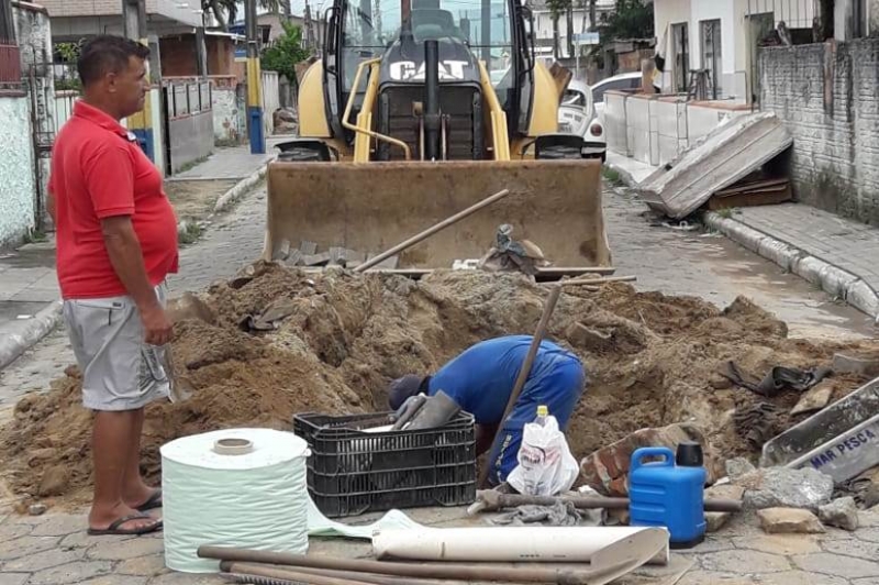 Obras realiza manutenção e melhorias nos bairros São Domingos, São Paulo e Nossa Senhora das Graças