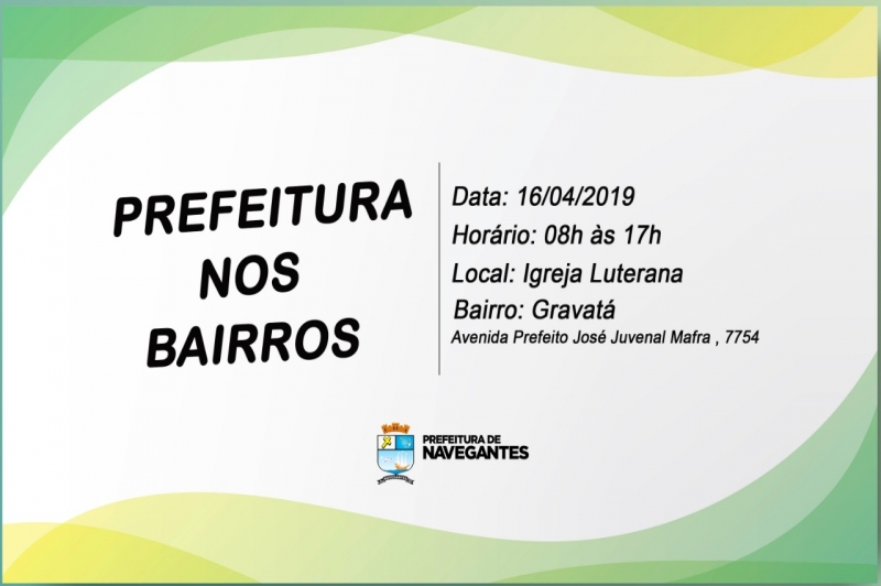 Gravatá recebe o programa “Prefeitura nos Bairros” na terça-feira (16)