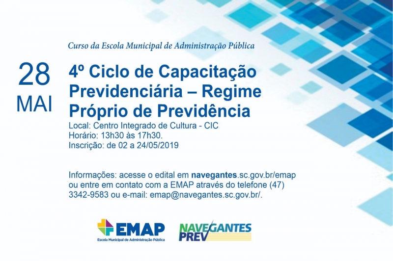 NavegantesPrev e EMAP promovem capacitação sobre o Regime Próprio de Previdência