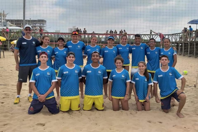 Atletas de Navegantes conquistam 1º etapa do Campeonato Catarinense de Vôlei de Praia