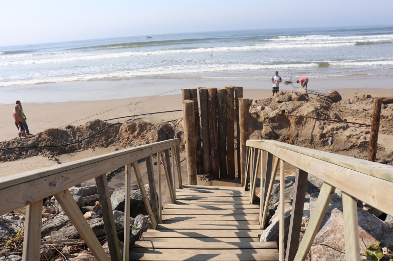 Município inicia instalação de 11 rampas de acesso à Praia de Gravatá