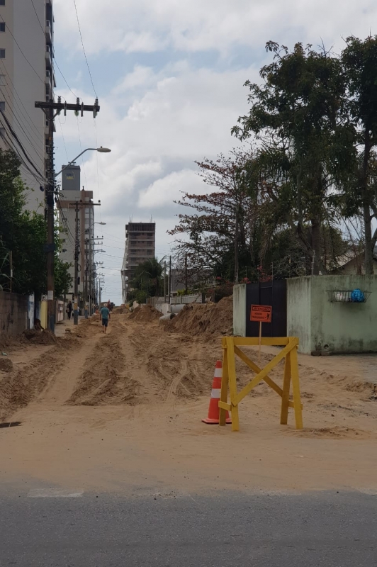 SESAN implanta novo sistema de drenagem na Rua Brasília