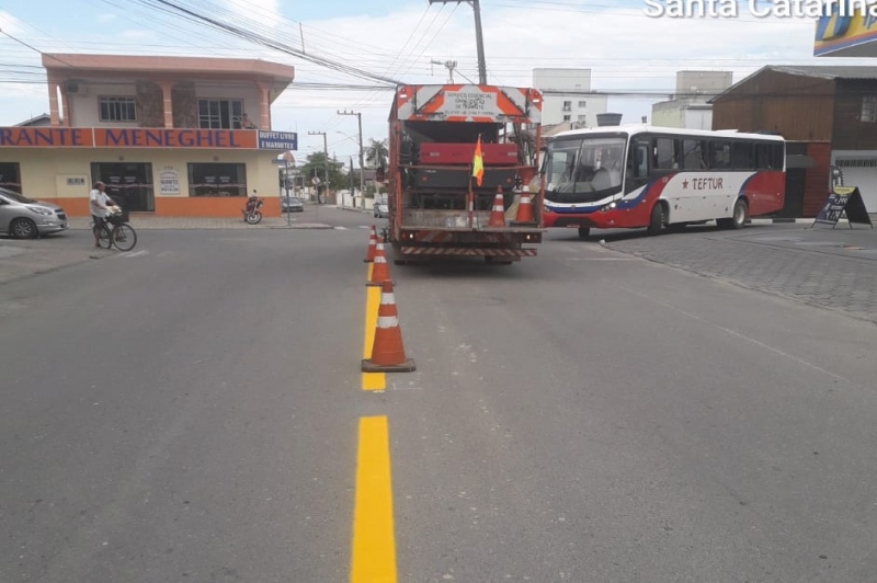 Navetran reforça sinalização na nas principais vias de acesso ao município