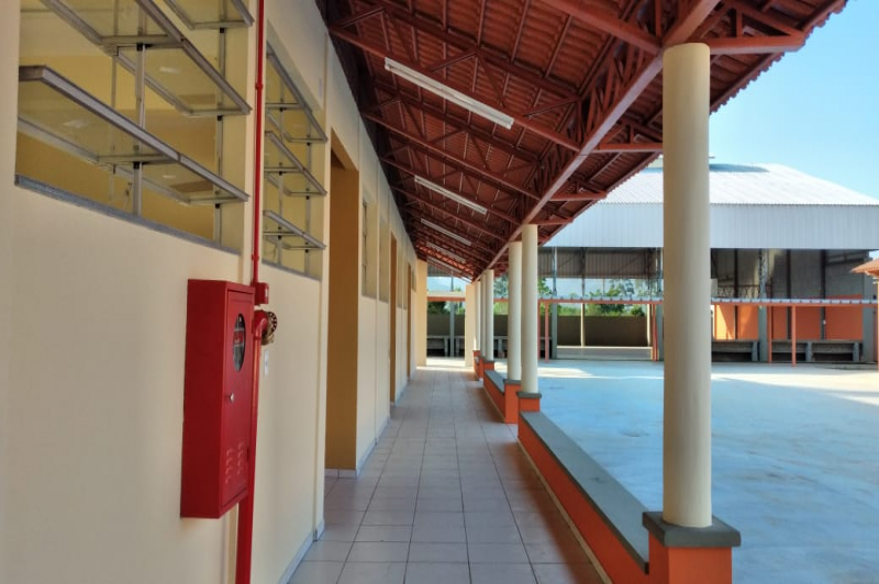 Novo prédio de mais de 3.200 m2 vai atender 780 alunos no São Domingos 2