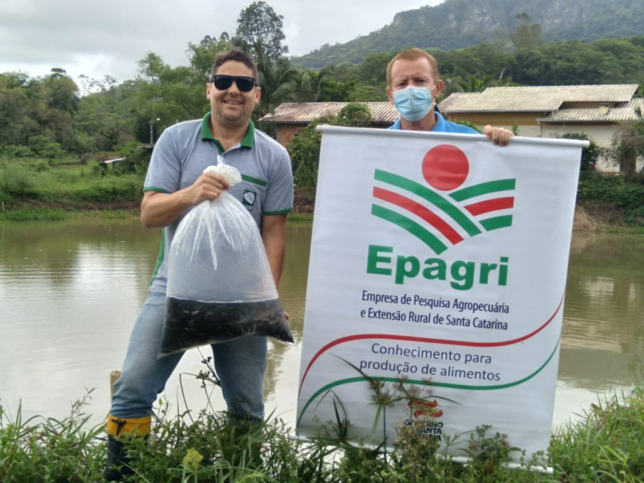 EPAGRI e Secretaria de Agricultura e Pesca apoiam a Piscicultura em Navegantes