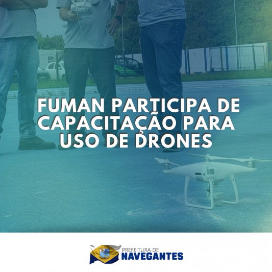 Servidores da FUMAN participam de capacitação de drones nos serviços de engenharia e monitoramento ambiental