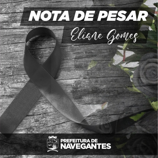 Nota de pesar pelo falecimento da servidora pública Eliane Gomes Mafra