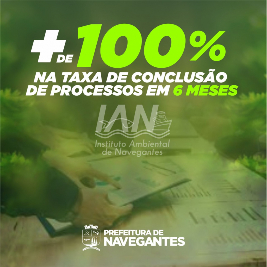 IAN alcança 114% na taxa de conclusão de processos no primeiro semestre do ano