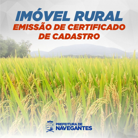 Proprietários rurais podem emitir certificado de cadastro de imóvel
