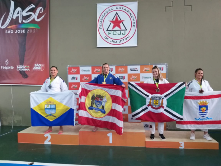 Navegantes conquista medalha de prata no Jiu-Jitsu