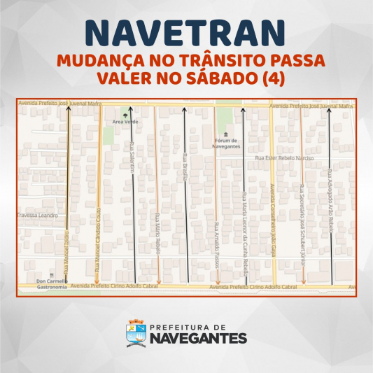 Navetran realiza mudanças no trânsito para melhorar a fluidez 