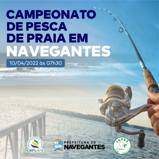 Navegantes sedia abertura do Campeonato de Pesca de Praia neste domingo
