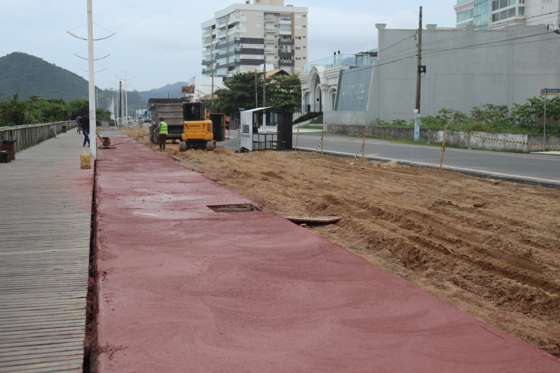 Prefeitura inicia concretagem da ciclovia no Bairro São Pedro