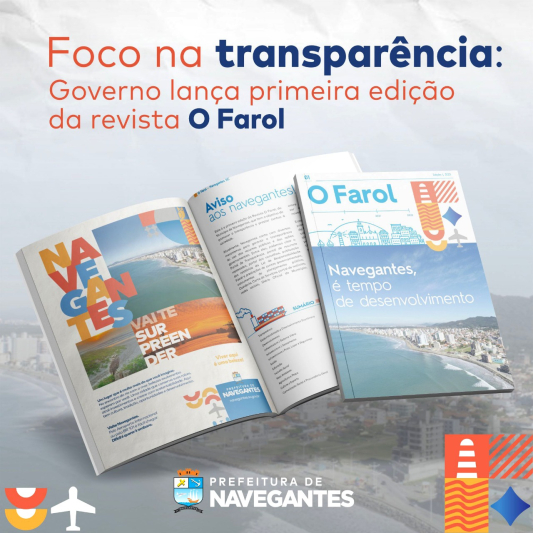 Prefeitura lança revista anual de transparência dos atos públicos