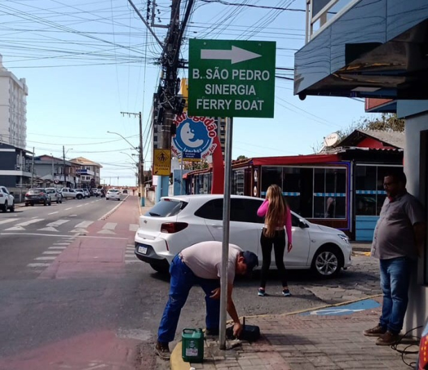Atenção! Trânsito é alterado para quem acessa o bairro São Pedro