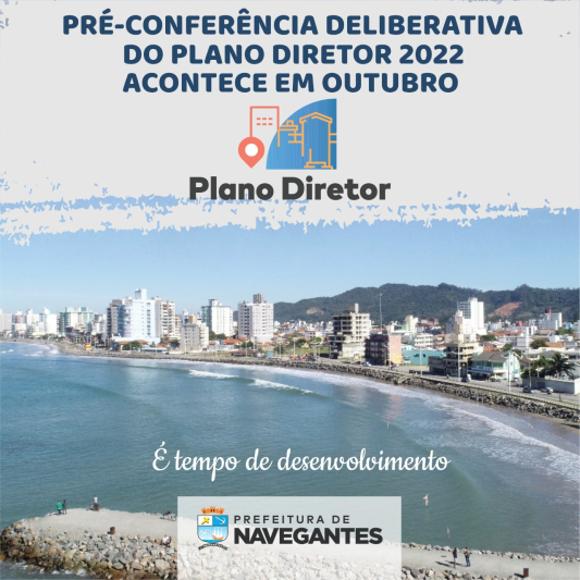 Pré-Conferência Deliberativa do Plano Diretor 2022 acontece em outubro