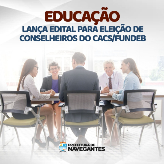 Secretaria Municipal de Educação lança edital para eleição de conselheiros do CACS/FUNDEB