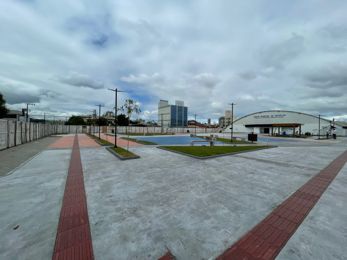 Praça dos Emancipadores é inaugurada, nesta quinta-feira (12), em Navegantes