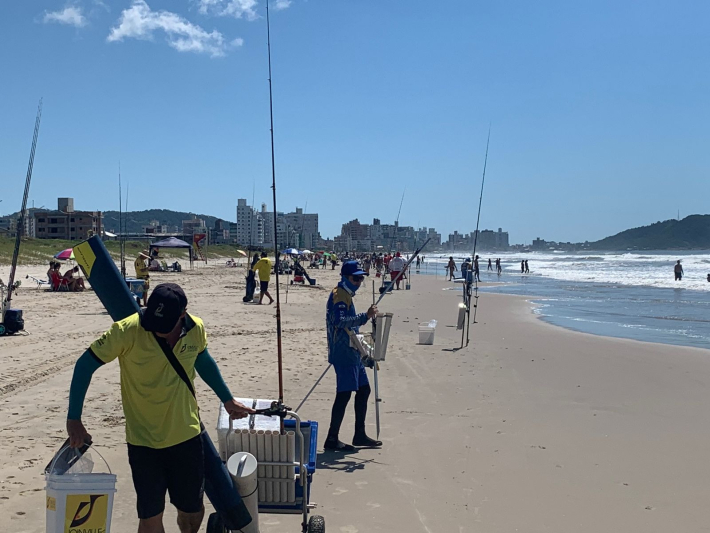 Navegantes recebe etapa do Campeonato Catarinense de Pesca de Praia