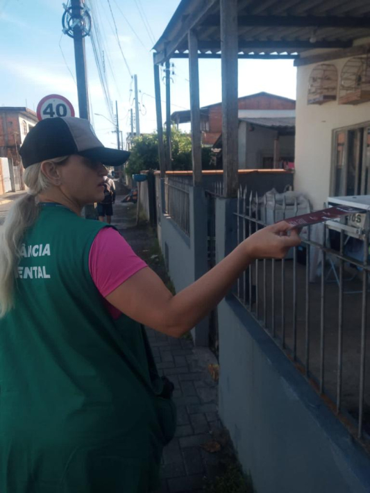 Equipe da vigilância ambiental promoveu mutirão no bairro São Paulo no último sábado (25)