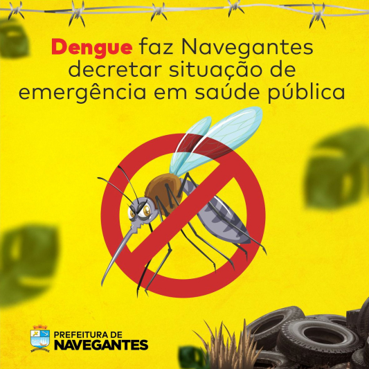 Dengue faz Navegantes decretar situação de emergência em saúde pública 