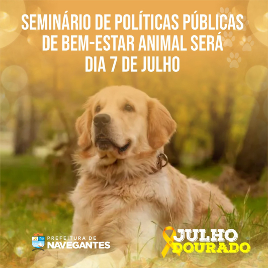 Seminário de Políticas Públicas de Bem-Estar Animal será dia 7 de julho