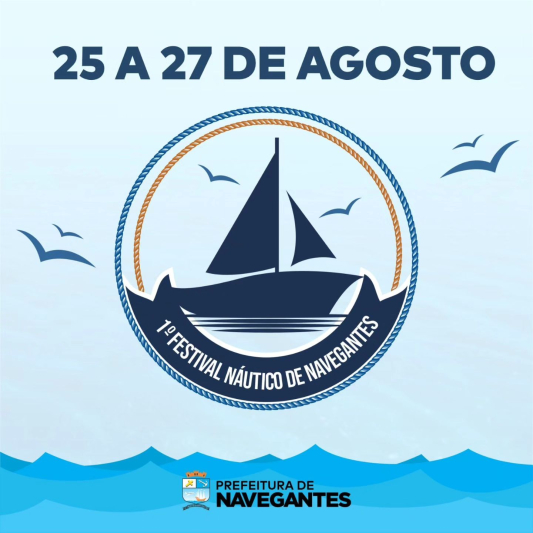 Navegantes realiza Festival Náutico no mês de aniversário