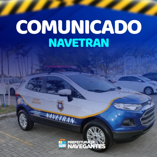 Comunicado: mudanças nas vias devido às obras no Centro de Navegantes
