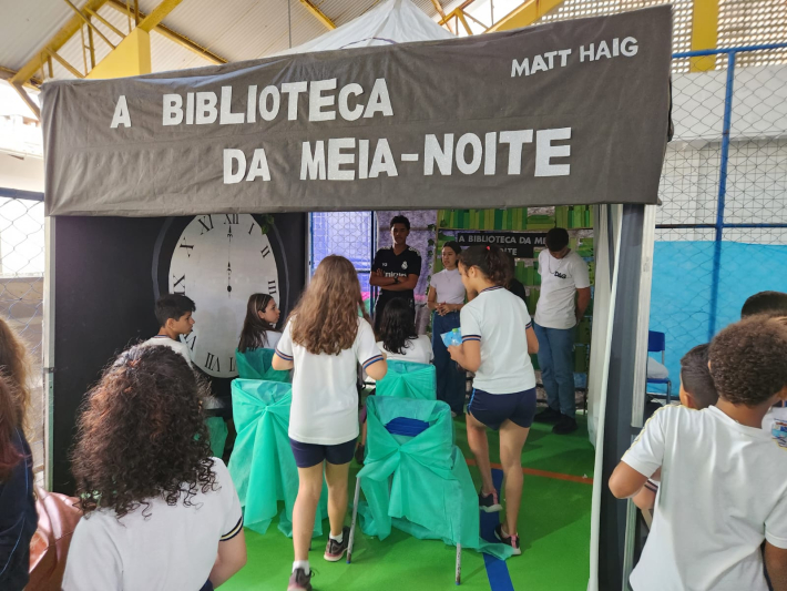 Banca Literária promove interação entre as escolas