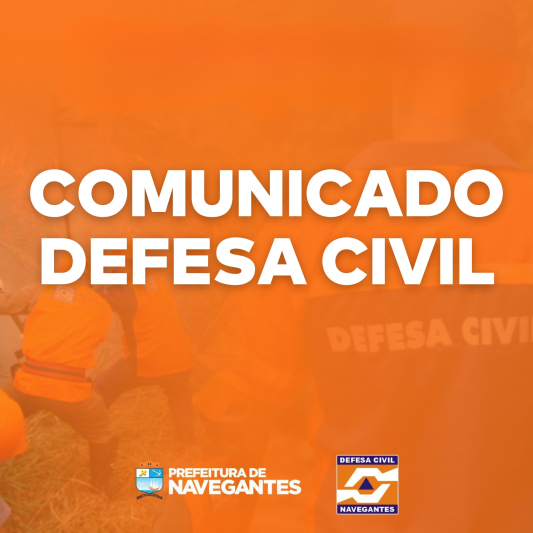 Defesa Civil atualiza situação das chuvas em Navegantes neste sábado (7)