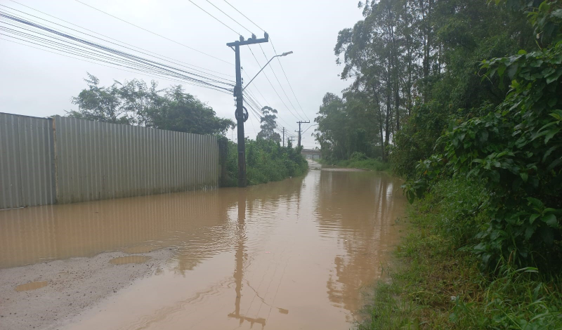 Defesa Civil atualiza situação das chuvas em Navegantes neste domingo (08)