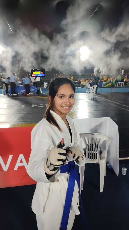 Navegantes é destaque nos Jogos Escolares Brasileiros (JEBs) com taekwondo