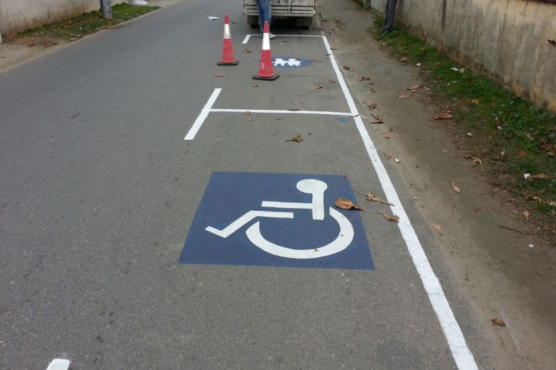 Navetran reforça sinalização de acessibilidade para deficientes físicos e idosos