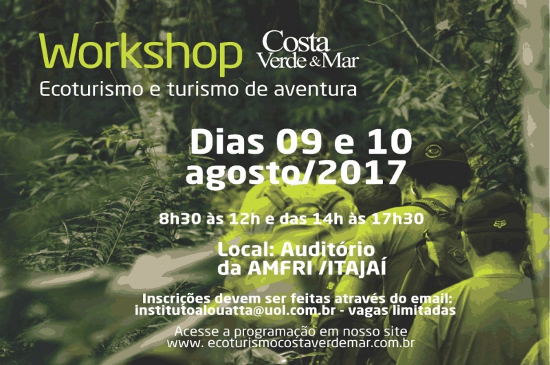 Workshop para micro e pequenos empresários de turismo de aventura e ecoturismo está com inscrições abertas