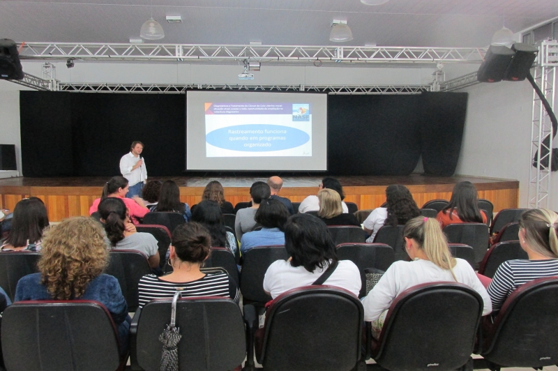 NASF promove ação Educação Continuada com os profissionais da saúde
