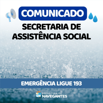 Comunicado Secretaria de Assistência Social