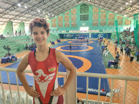 Navegantina é campeã brasileira de Wrestiling durante a seletiva dos Jogos Escolares Mundiais