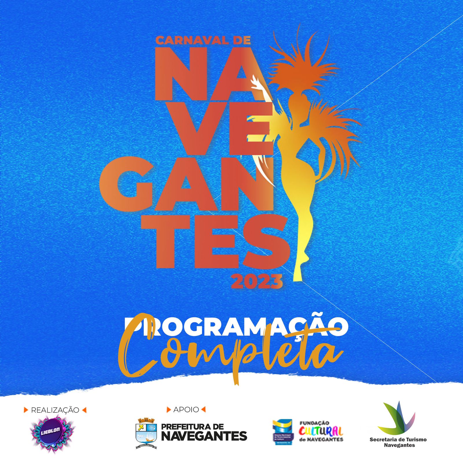 Carnaval de Navegantes 2023 logo