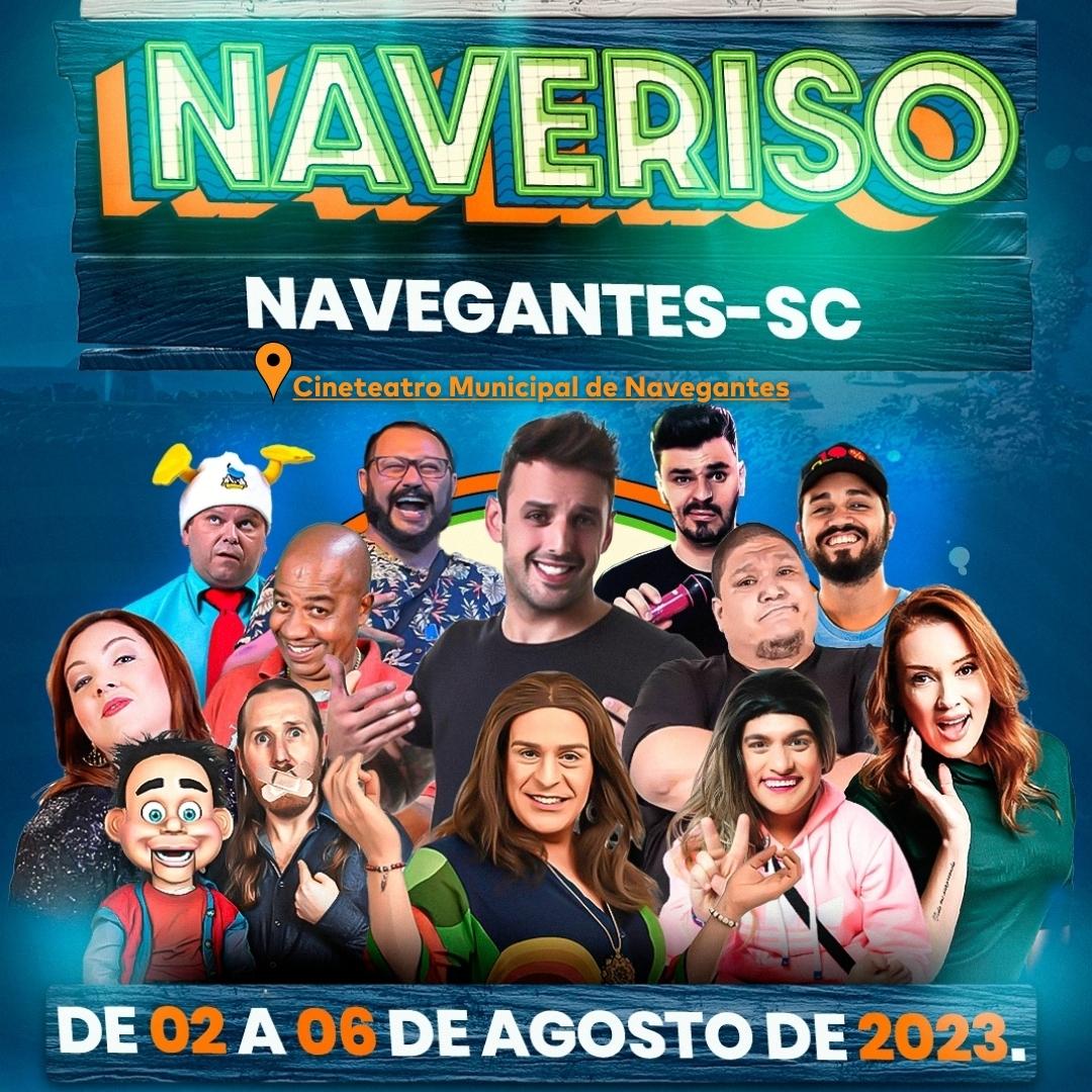 Naveriso - 1º Festival de Comédia de Navegantes logo